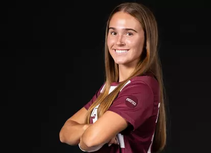 COLLEGE STATION, TX - July 20, 2023 - Midfielder/Defender Mia Pante #13 of the Texas A&M Aggies during Texas A&M Aggies Soccer photo day in College Station, TX. Photo By Aiden Shertzer/Texas A&M Athletics