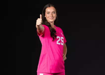 COLLEGE STATION, TX - July 20, 2023 - Goalkeeper Grace McClellan #25 of the Texas A&M Aggies during Texas A&M Aggies Soccer photo day in College Station, TX. Photo By Aiden Shertzer/Texas A&M Athletics
