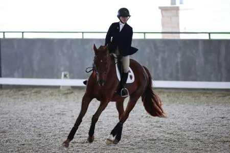 COLLEGE STATION, TX - November 10, 2023 - During the game between the Auburn Tigers and the Texas A&M Aggies at Hildebrand Equine Complex in College Station, TX. Photo By Rachel Mahan/Texas A&M Athletics