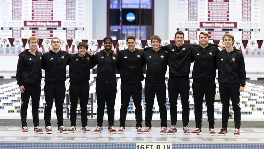 COLLEGE STATION, TX - October 09, 2023 - during swimming and diving team photo in College Station, TX. Photo By Craig Bisacre/Texas A&M Athletics