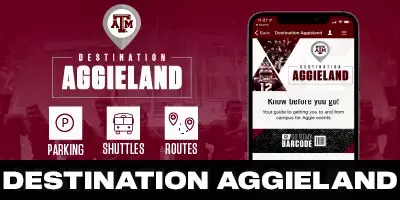 Gameday Tile Destination Aggieland
