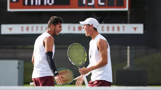 Aggies Sweep in Doubles at the ITA Texas Regional - Texas A&M