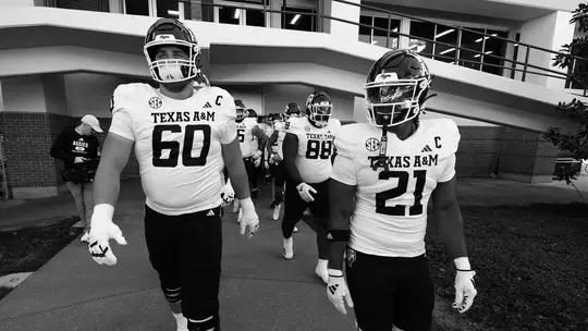 Trey Zuhn and Taurean York in B&W