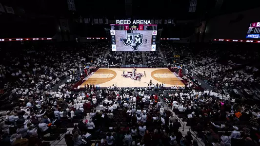 Reed Arena Wide Shot - Women's Basketball