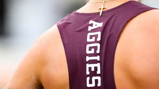 COLLEGE STATION, TX - November 01, 2024 - Diego Heredia of the Texas A&M Aggies during the SEC Championship  at Watts Cross Country Course in College Station, TX. Photo By Julianne Shivers/Texas A&M Athletics