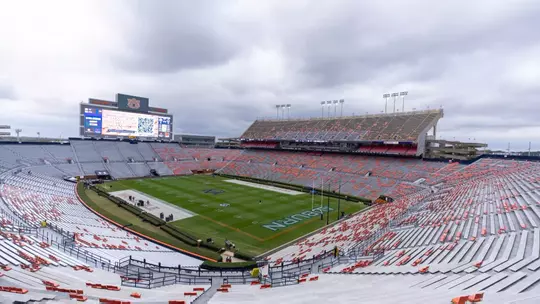 AUBURN, AL - November 12, 2022 - Stadium during the game between the Auburn Tigers and the Texas A&M Aggies at Jordan-Hare Stadium in Auburn, AL. Photo By Evan Pilat/Texas A&M Athletics