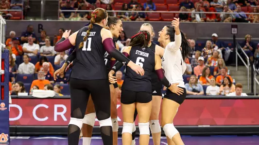 Auburn match celebration