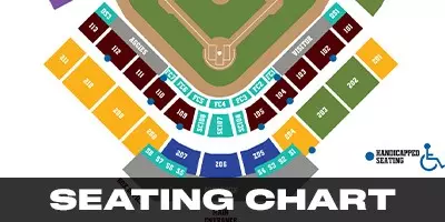 Baseball Seating Chart Gameday Tile