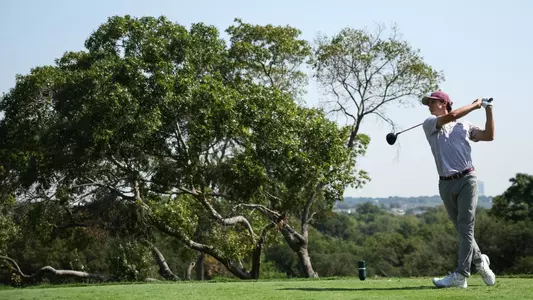 FORT WORTH, TX - October 02, 2023 - Jaime Montojo of the Texas A&M Aggies during the Ben Hogan Collegiate Invitational at Shady Oaks Country Club in Fort Worth, TX. Photo By Ethan Mito/Texas A&M Athletics