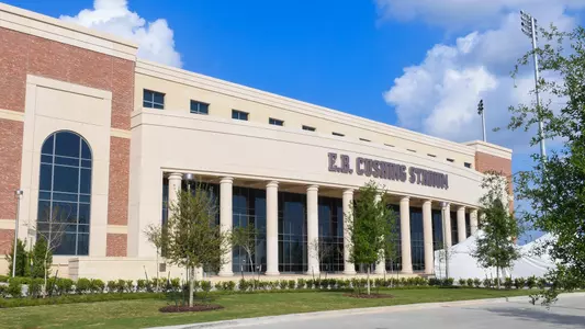 COLLEGE STATION, TX - APRIL 05, 2019 - Facility Photos of EB Cushing Stadium in College Station, TX. Photo By Errol Anderson for Texas A&M Athletics