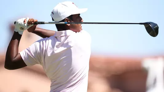 SCOTTSDALE, AZ - May 27, 2023 - Vishnu Sadagopan of the Texas A&M Aggies during the the NCAA Golf Championships at Grayhawk Golf Course in Scottsdale, AZ. Photo By Ethan Mito/Texas A&M Athletics