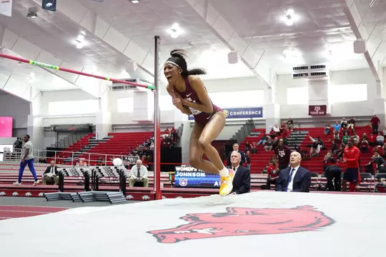 Lamara Distin celebrates the record.