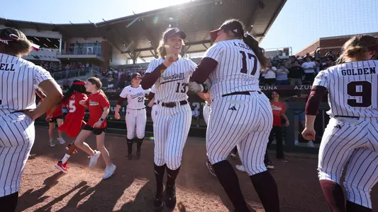 COLLEGE STATION, TX - February 25, 2024 - Amari Harper #13 of the Texas A&M Aggies during the game between the UT San Antonio Roadrunners and the Texas A&M Aggies at Davis Diamond in College Station, TX. Photo By Evan Pilat/Texas A&M Athletics