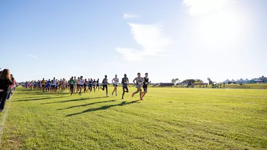 COLLEGE STATION, TX - October 16, 2021 - Eric Casarez during the Arturo Barrios Invitational at Watts Cross Country Course in College Station, TX. Photo By Aiden Shertzer/Texas A&M Athletics