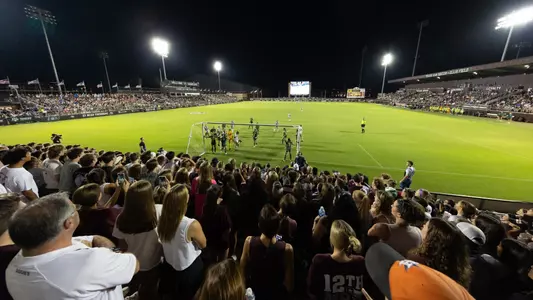COLLEGE STATION, TX - August 26, 2023 - Fans during the game between the Baylor Bears and the Texas A&M Aggies at Ellis Field in College Station, TX. Photo By Evan Pilat/Texas A&M Athletics