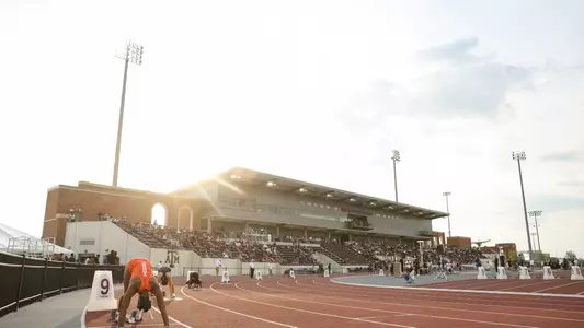COLLEGE STATION, TX - March 23, 2024 - Wide shot during the Texas A&M Invitational at E.B. Cushing Stadium in College Station, TX. Photo By Aiden Shertzer/Texas A&M Athletics