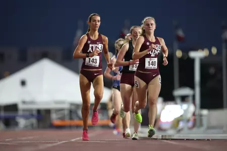 COLLEGE STATION, TX - April 05, 2024 - during the Texas A&M Track and Field 44 Farms Team Invitational at EB Cushing Stadium in College Station, TX. Photo By Jonathan Taffet/Texas A&M Athletics
