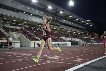 COLLEGE STATION, TX - April 05, 2024 - during the Texas A&M Track and Field 44 Farms Team Invitational at EB Cushing Stadium in College Station, TX. Photo By Jonathan Taffet/Texas A&M Athletics