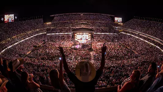 The King at Kyle Field