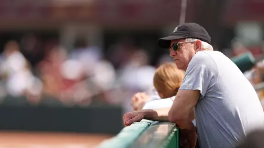 COLLEGE STATION, TX - April 21, 2024 - Jeff Toole during the game between the Ole Miss Rebels and the Texas A&M Aggies at Davis Diamond in College Station, TX. Photo By Evan Pilat/Texas A&M Athletics