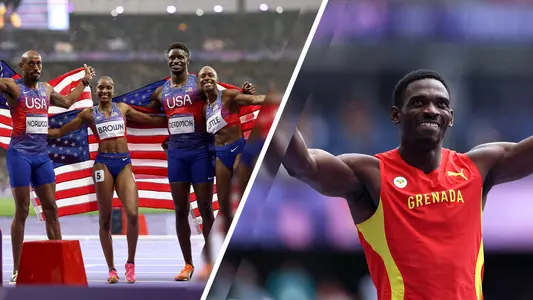 Olympic Track Medals Day 8