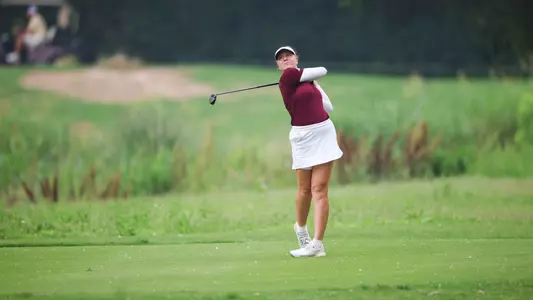 COLLEGE STATION, TX - May 08, 2024 - Adela Cernousek of the Texas A&M Aggies during the NCAA Regional game at Traditions Club in College Station, TX Photo By Ishika Samant/Texas A&M Athletics