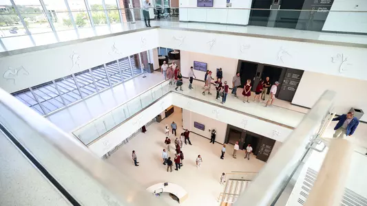 Sinn Academic and Wellness Center - Atrium