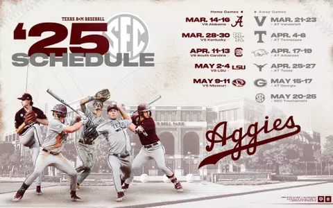 Texas A&M Baseball Schedule