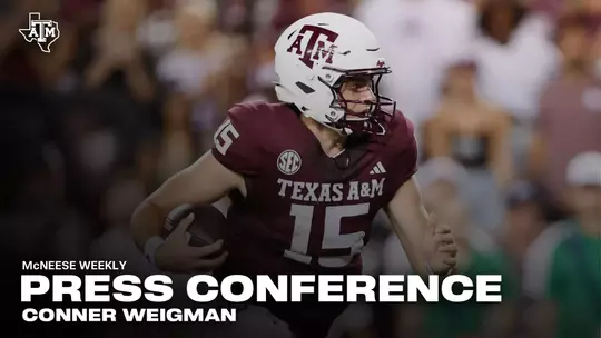 McNeese Weekly Press Conference Conner Weigman