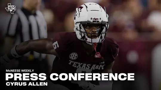 Cyrus Allen McNeese Week Press Conference