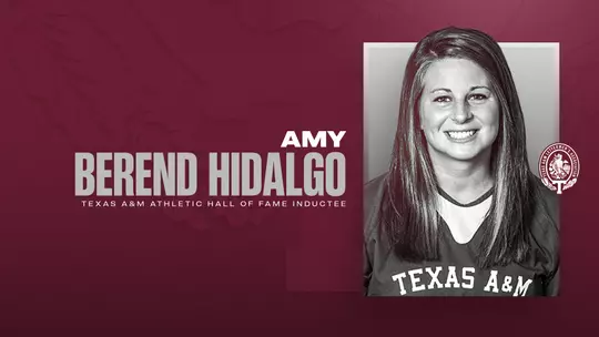 Athletics Hall of Fame Amy Berend Hidalgo