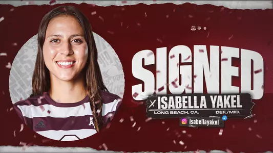 Isabella Yakel signing day graphic