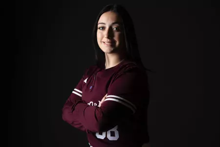 COLLEGE STATION, TX - January 06, 2025 - Kate Munnerlyn during Texas A&M Aggies Softball photo day in College Station, TX. Photo By Evan Pilat/Texas A&M Athletics