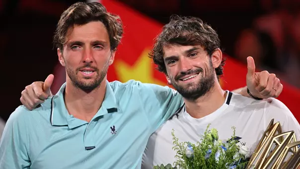 Arthur Rinderknech and Valentin Vacherot