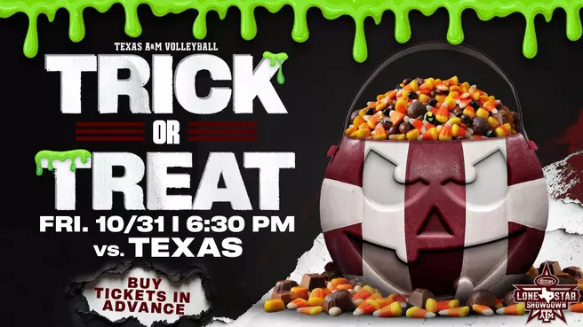 Texas A&M Volleyball: Trick or Treat