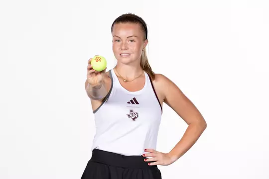 COLLEGE STATION, TX - April 14, 2025 - Women’s Tennis Recruit in College Station, TX. Photo By Wesley Bowers/Texas A&M Athletics