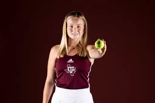 COLLEGE STATION, TX - April 14, 2025 - Women’s Tennis Recruit in College Station, TX. Photo By Wesley Bowers/Texas A&M Athletics