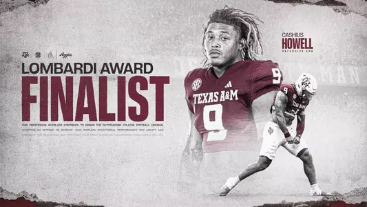 Cashius Howell was named a finalists for the Lombardi Trophy
