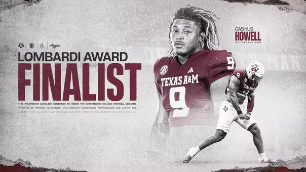 Cashius Howell was named a finalists for the Lombardi Trophy