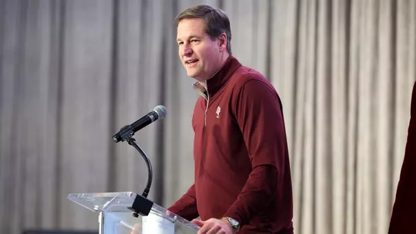 COLLEGE STATION, TX - March 01, 2025 - Trev Alberts During the 50 years of Women?s Athletics celebration at the Ford Hall of Champions in College Station, TX. Photo By Wesley Bowers/Texas A&M Athletics