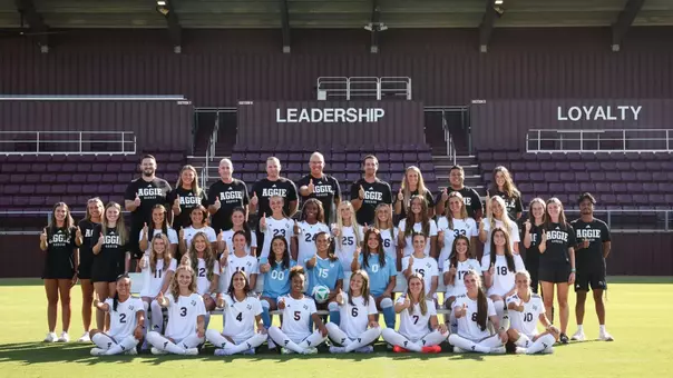 2025 - Aggie Soccer through the years. Photo By Texas A&M Athletics