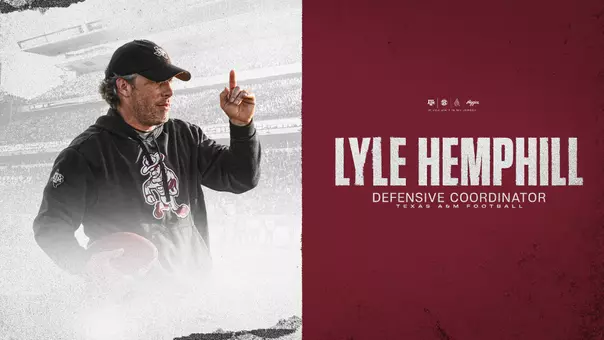 Texas A&M head coach Mike Elko announced Friday the promotion of Lyle Hemphill to defensive coordinator.