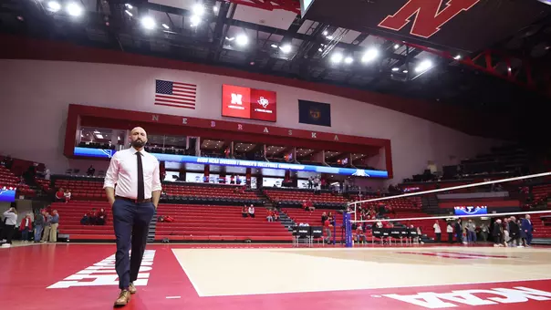 Jamie Morrison pre match vs Nebraska