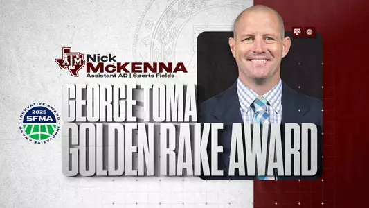 Nick McKenna - George Toma Golden Rake Award graphic