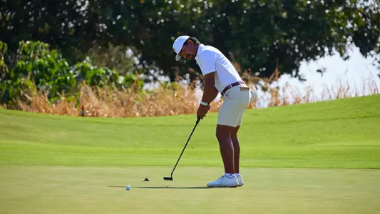 Phichaksn Maichon sinks a punch at the John A. Burns Intercollegiate