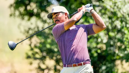 PALO ALTO, CA - May 15, 2024 - Phichaksn Maichon of the Texas A&M Aggies during the NCAA Men's Golf Regionals at the Stanford Golf Course in Palo Alto, California. Photo By Supriya Limaye/Texas A&M Athletics