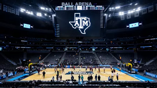 Ball Arena Practice Day