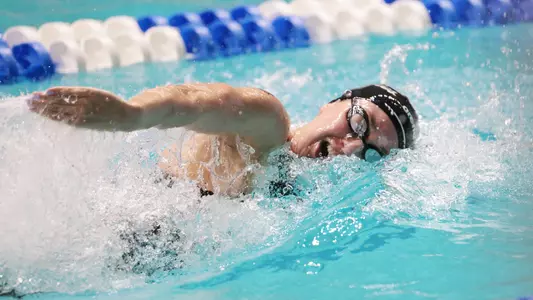 Chloe Stepanek swimming the 200 free at NCAA Championships