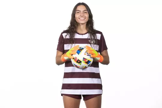 Erica Defferding recruiting trip portrait shoot.