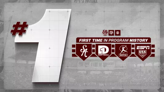 Softball No. 1 Ranking Graphic